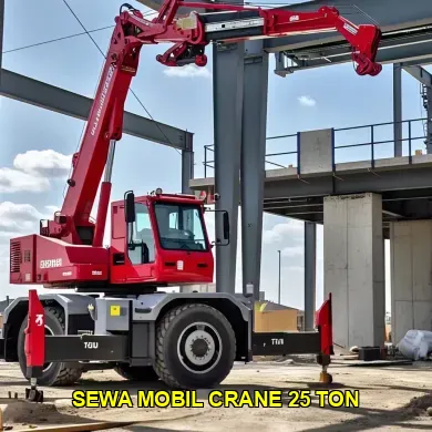 Sewa Mobil Crane 25 Ton untuk Proyek Konstruksi Anda